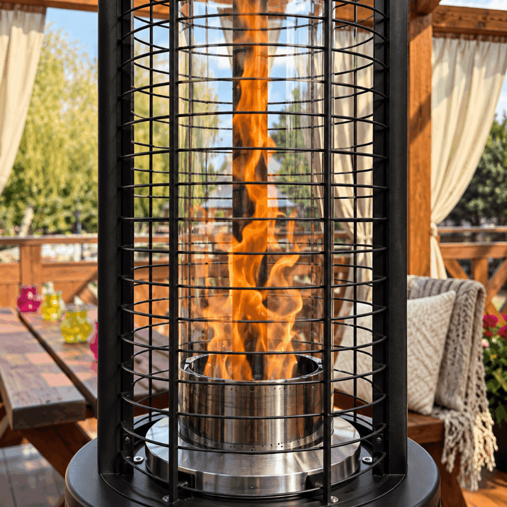 Parasol grzewczy LONDYN BLACK H1802