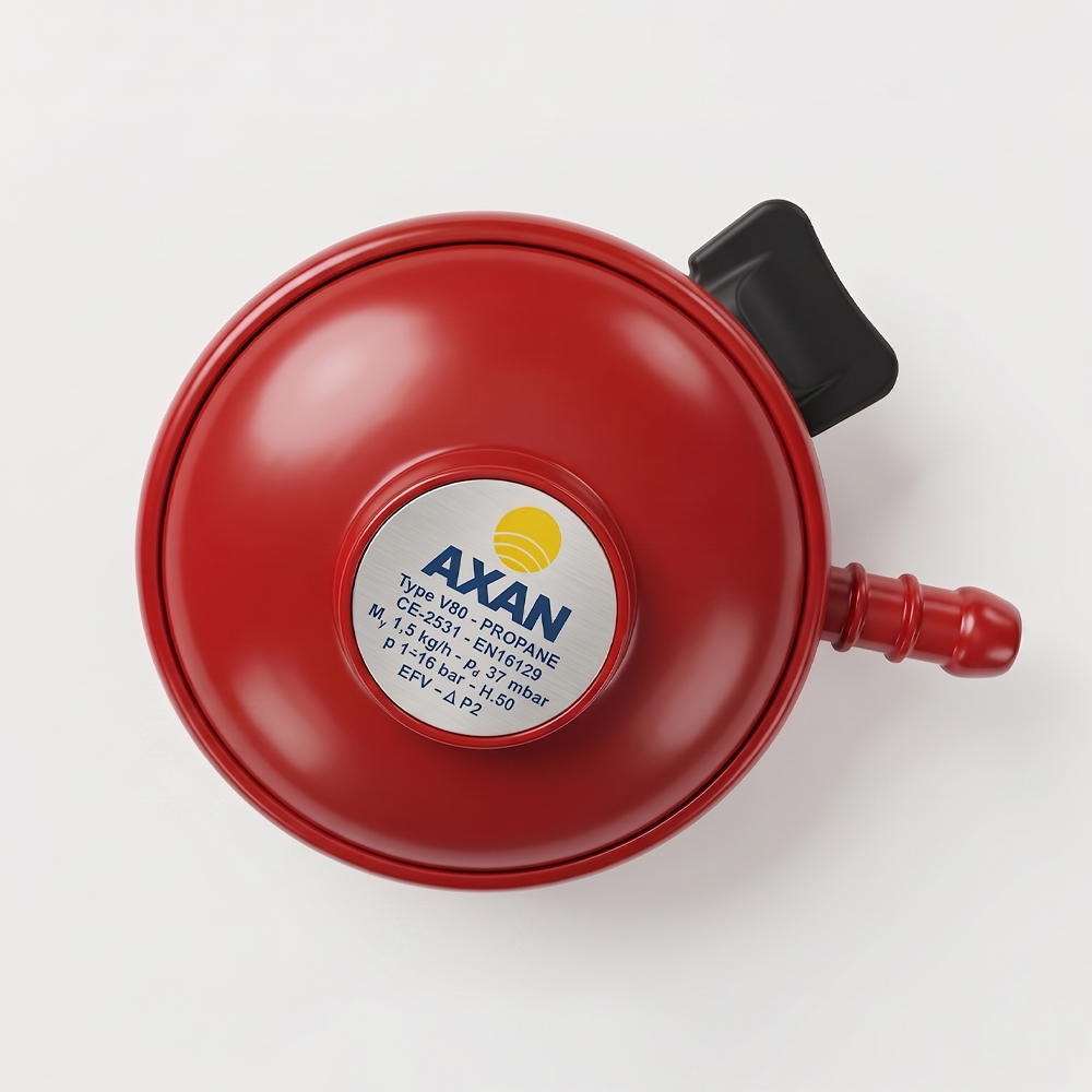 Reduktor gazu LPG z szybkozłączką Quick-On 30 mbar – do butli propan-butan 11 kg