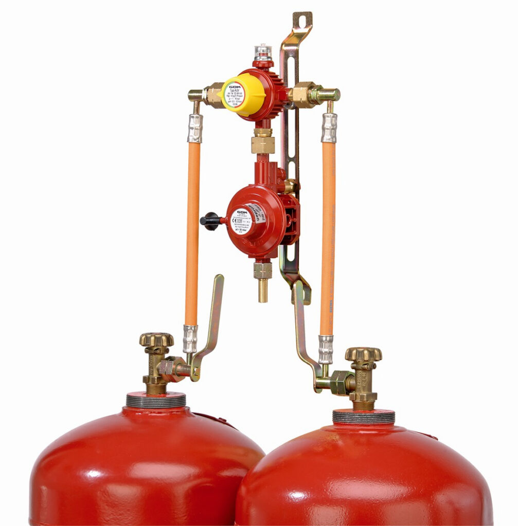 Zestaw przyłączeniowy LPG na 2 butle