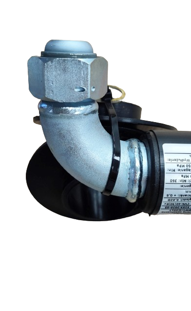 Przejście przez ścianę gaz – Przejście przez ścianę DN25 - gaz płynny