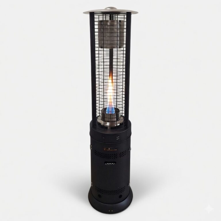 Parasol grzewczy gazowy z płomieniem