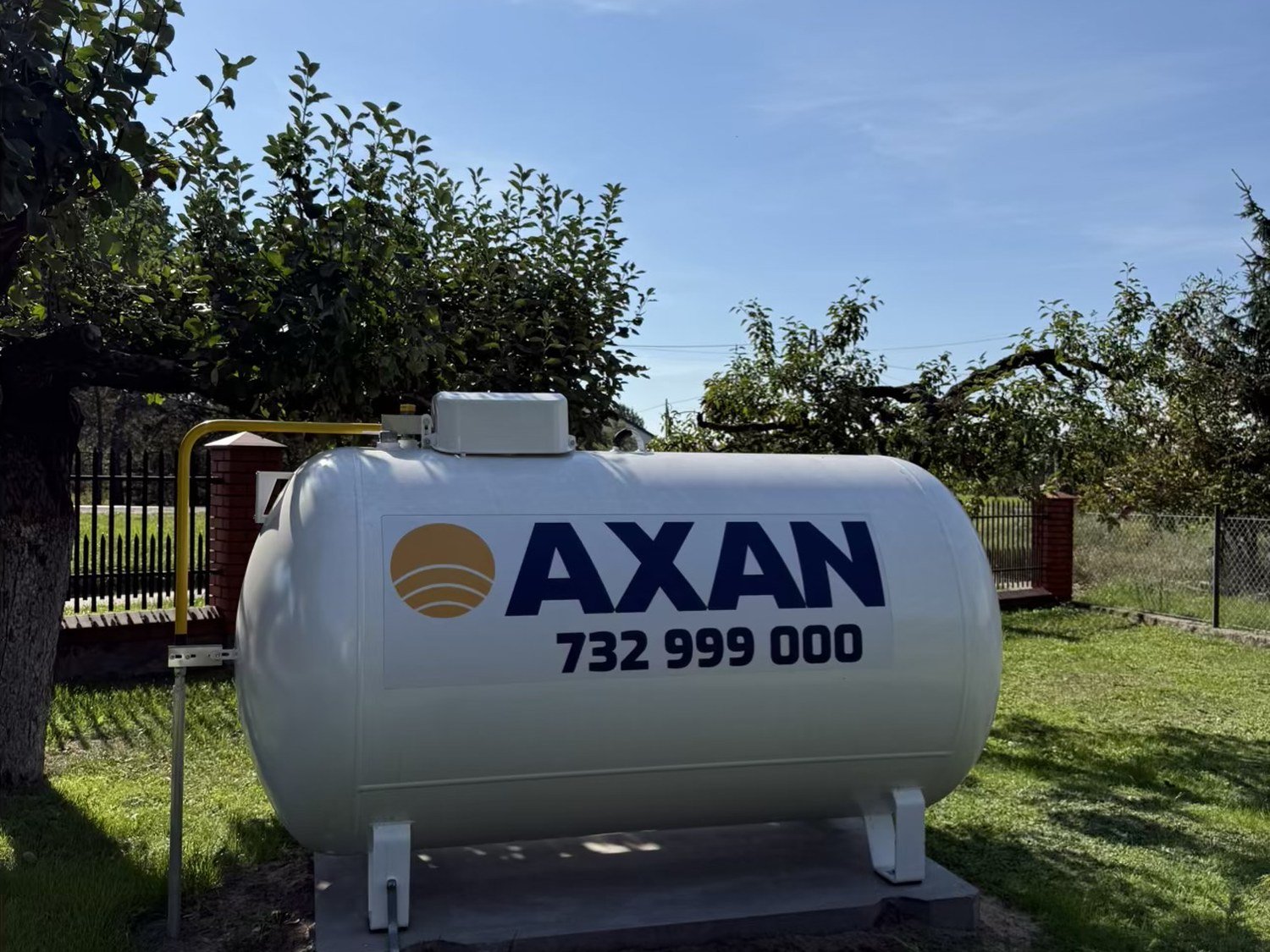 Zbiornik LPG 2700 l naziemny – Brzozów – zdjęcie 3
