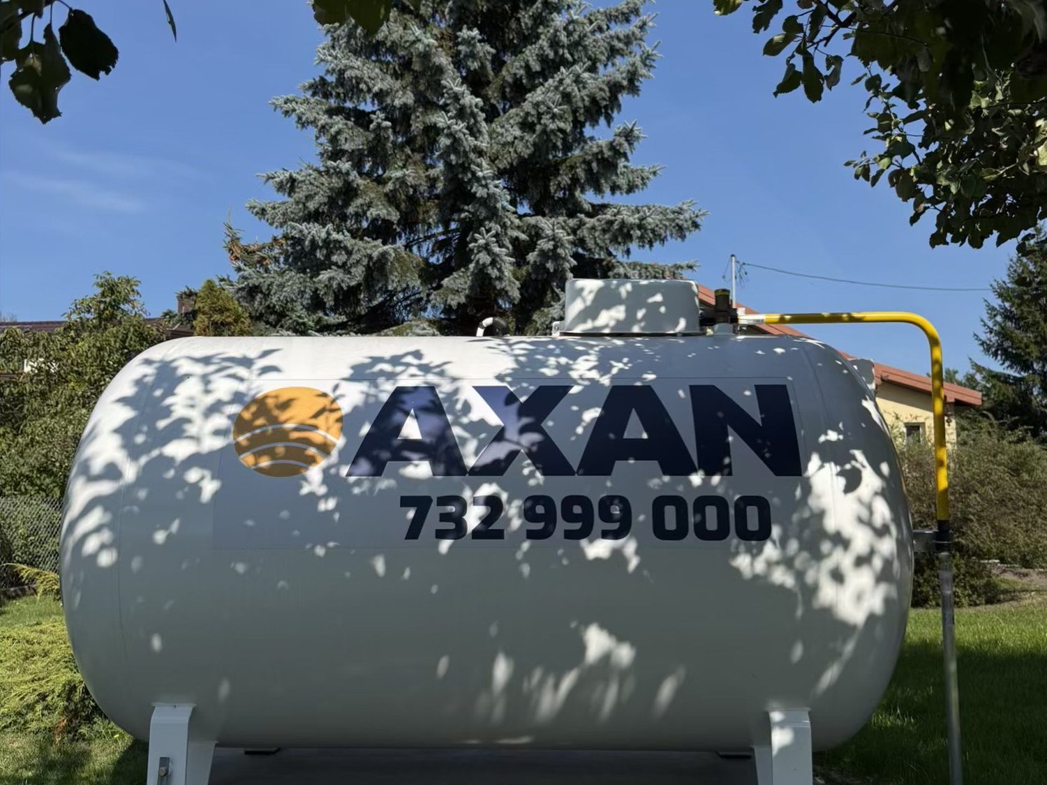 Zbiornik LPG 2700 l naziemny – Brzozów – zdjęcie 4