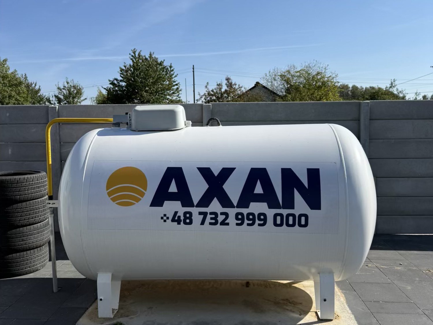 Zbiornik LPG 2700 l naziemny – Przywózki – zdjęcie 1