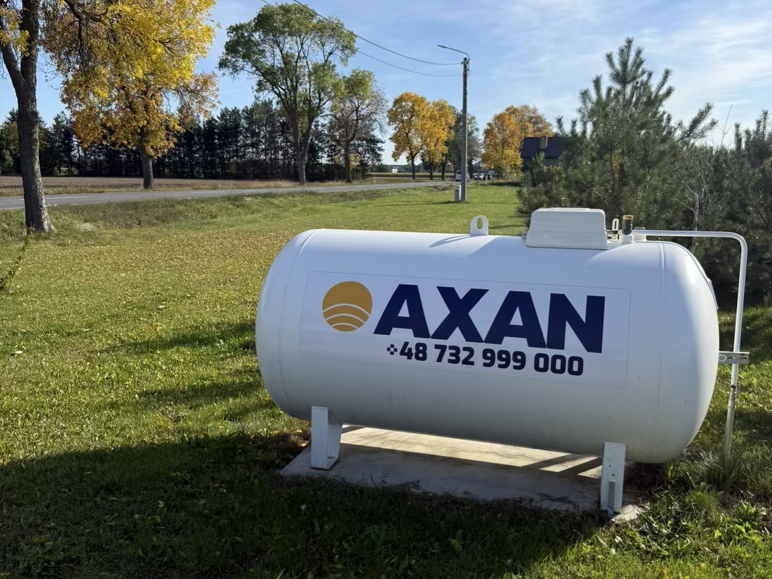 Zbiornik LPG 2700 l naziemny – Żanecin – zdjęcie 2