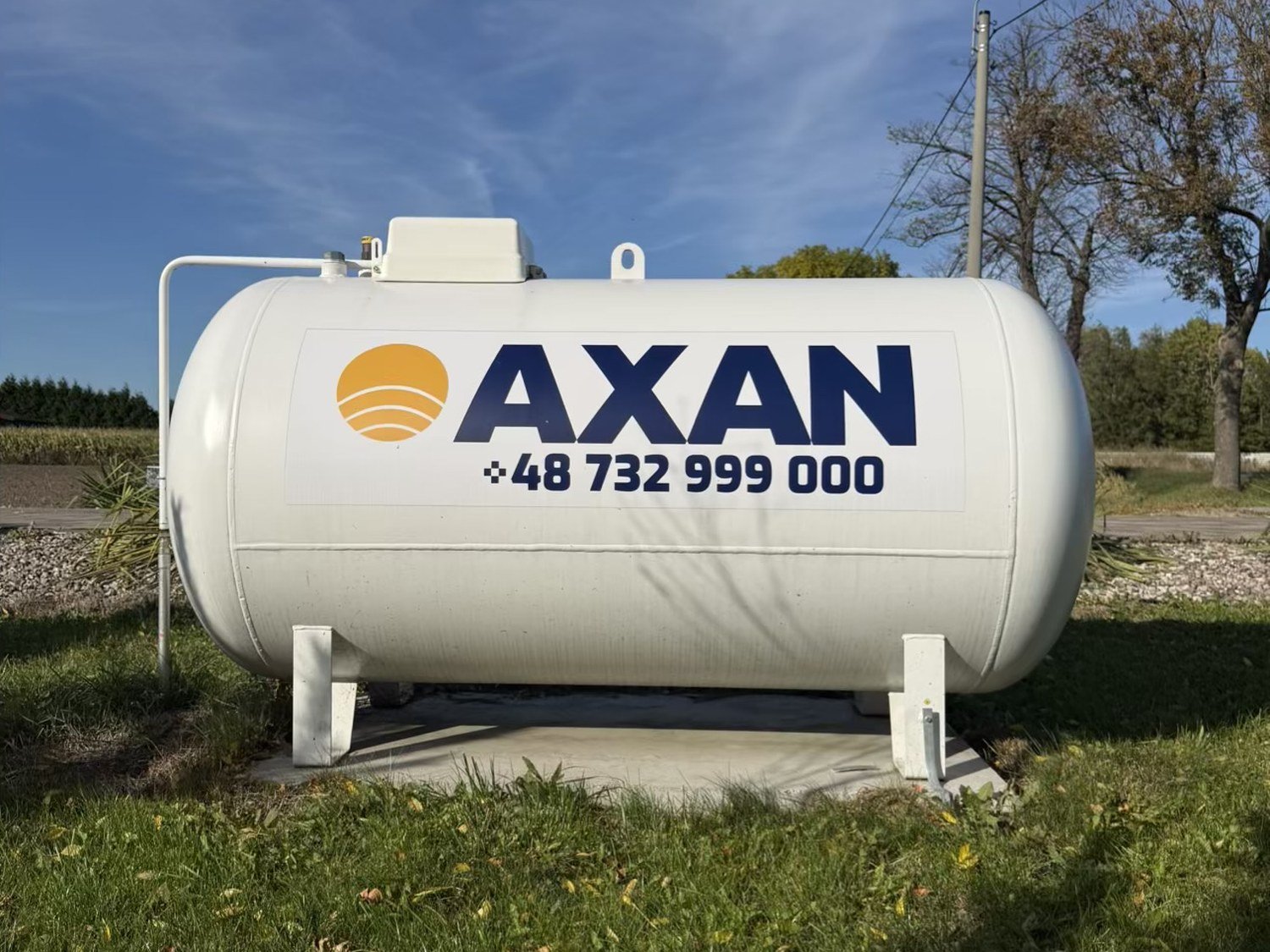 Zbiornik LPG 2700 l naziemny – Żanecin – zdjęcie 3