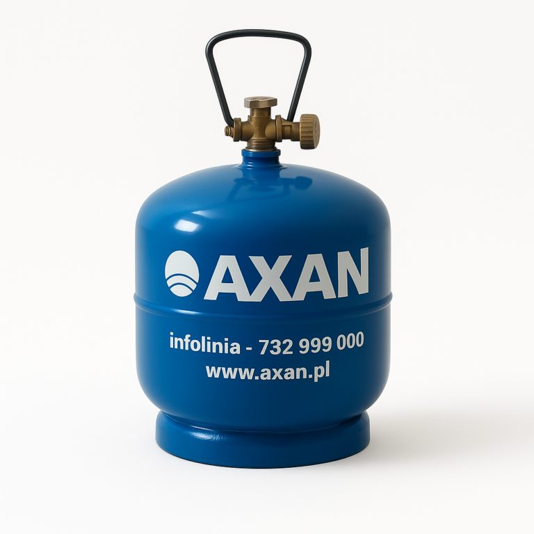 Butla turystyczna 3 kg - propan do kuchenek, grilli i ogrzewaczy gazowych