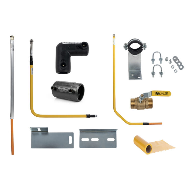 Przyłącze gazu płynnego 2GN, bez skrzynki, bez reduktorów (DN32)