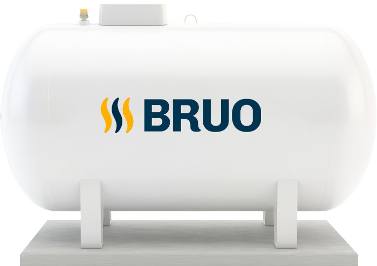 Zbiornik LPG 2700 L — naziemny, BRUO
