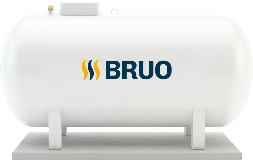 Zbiornik LPG 3600 L — naziemny, BRUO