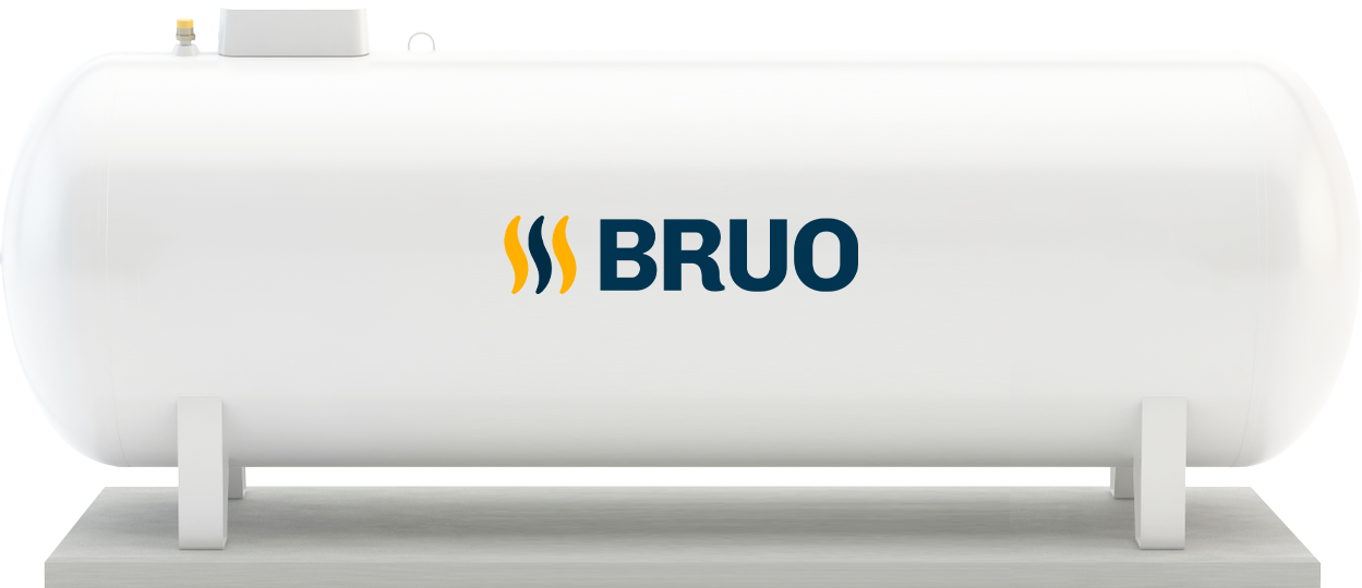 Zbiornik LPG 6400 L — naziemny, BRUO